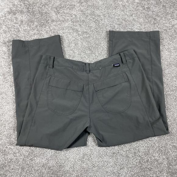 Patagonia Happy Hike Capris Womens 6 Cargo Ripstop Stretch UPF 50 Zip Pocket - Picture 2 of 15